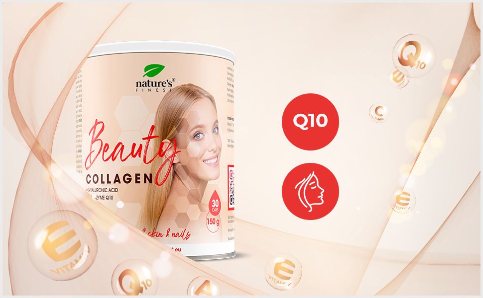 Nature's Finest Beauty Collagen with Hyaluron and Q10 - Kollagen mit Hyaluronsäure und Coenzym Q10