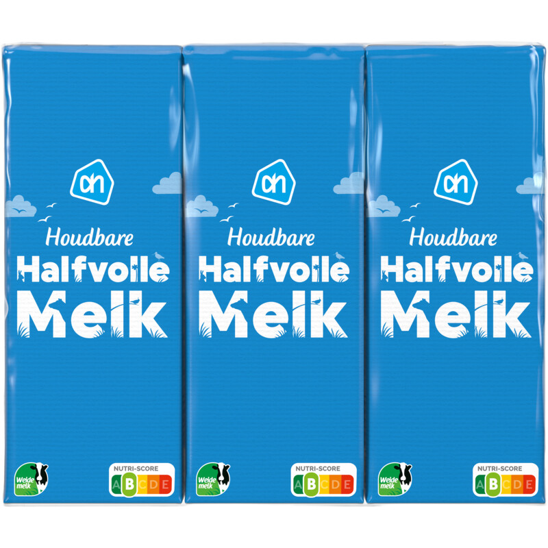 AH Houdbare halfvolle melk 6-pack