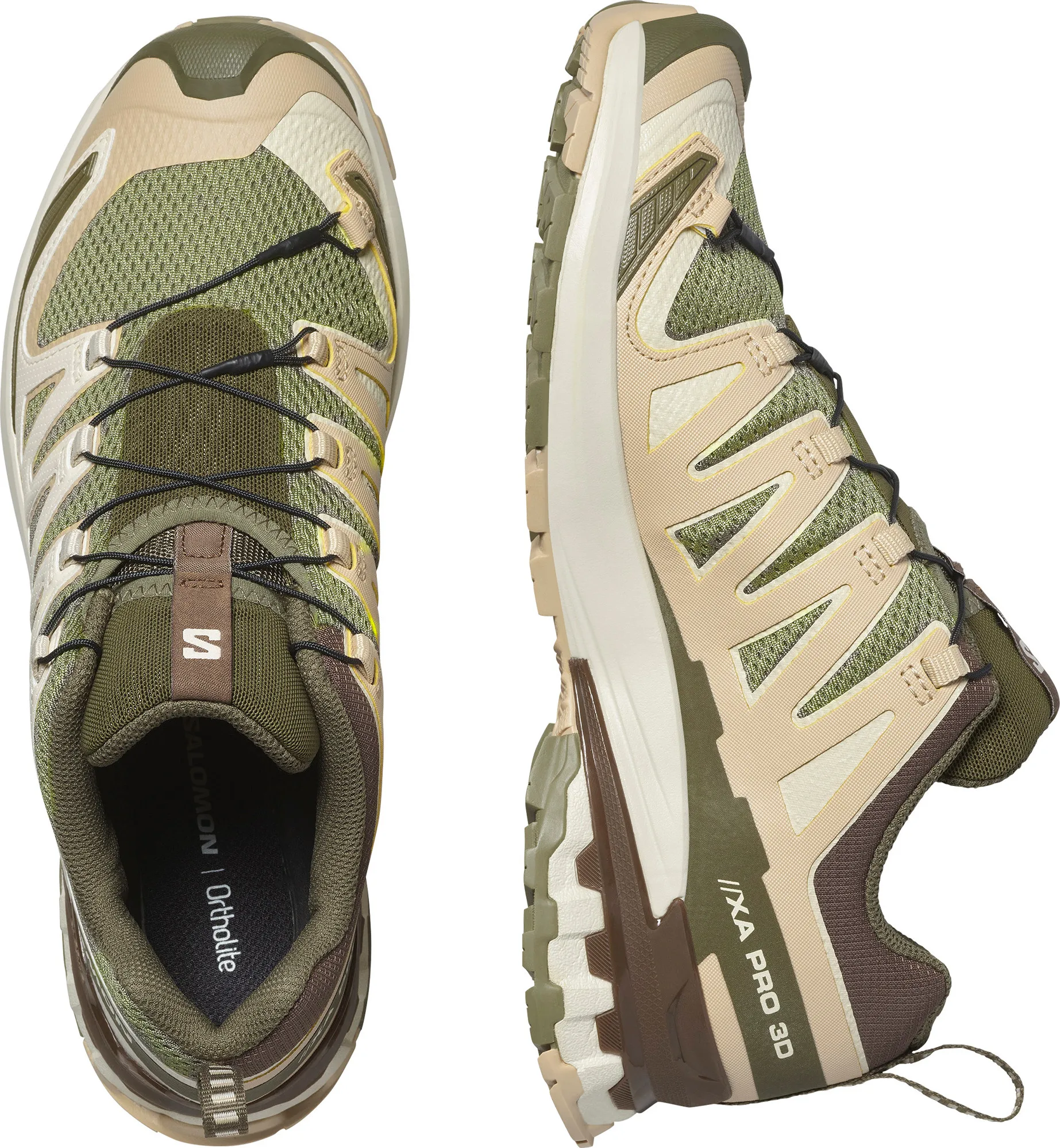 Salomon Men's XA Pro 3D V9 Deep Lichen Green / Safari / Dark Earth