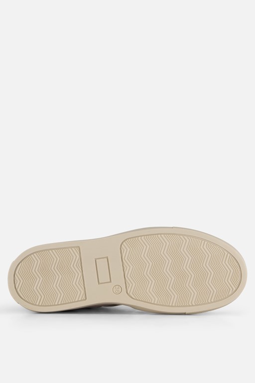 Kipling Dario A sneakers beige leer