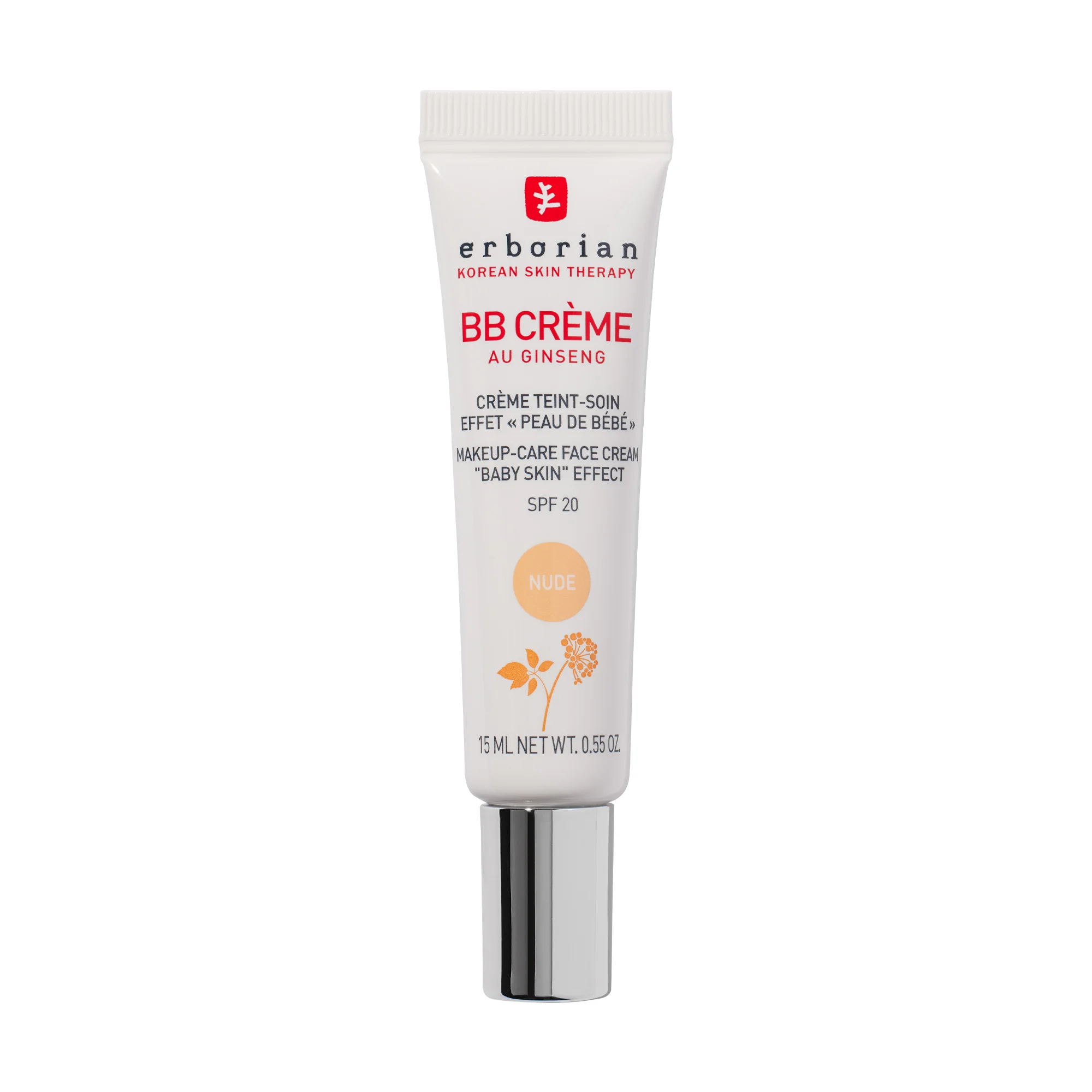 BB CRÈME AU GINSENG - Crème teint-soin effetpeau de bébé|- Nude