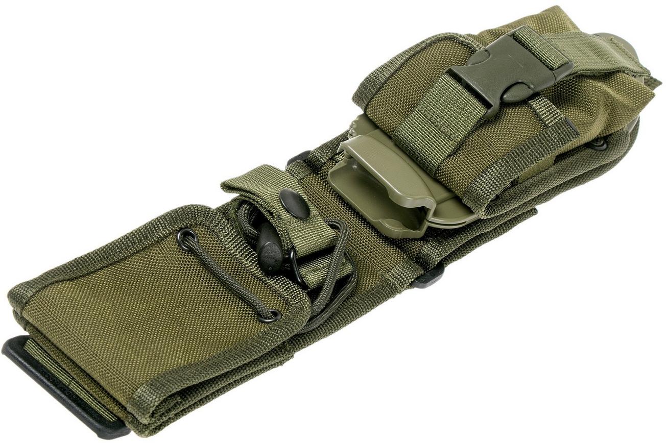 ESEE model 6 schede met MOLLE-back, Pouch, MBSP-OD OD Green