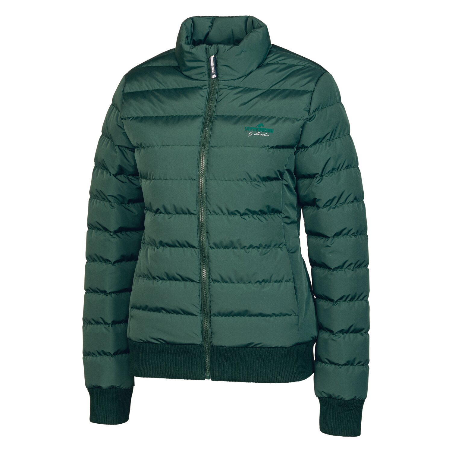 black forest Steppjacke mit Stehkragen  - race green
