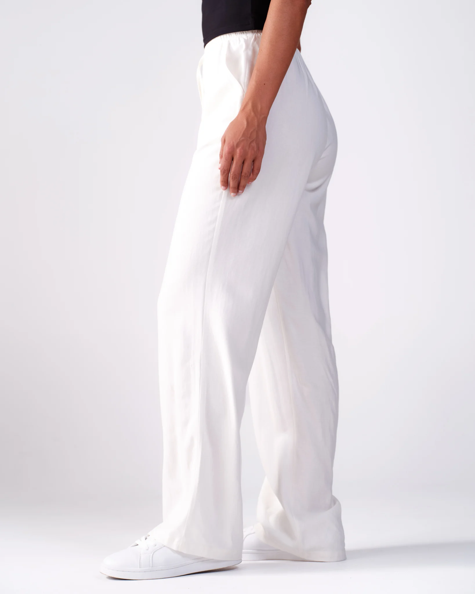 Weightless Lisa Linen Mix Trousers Off White