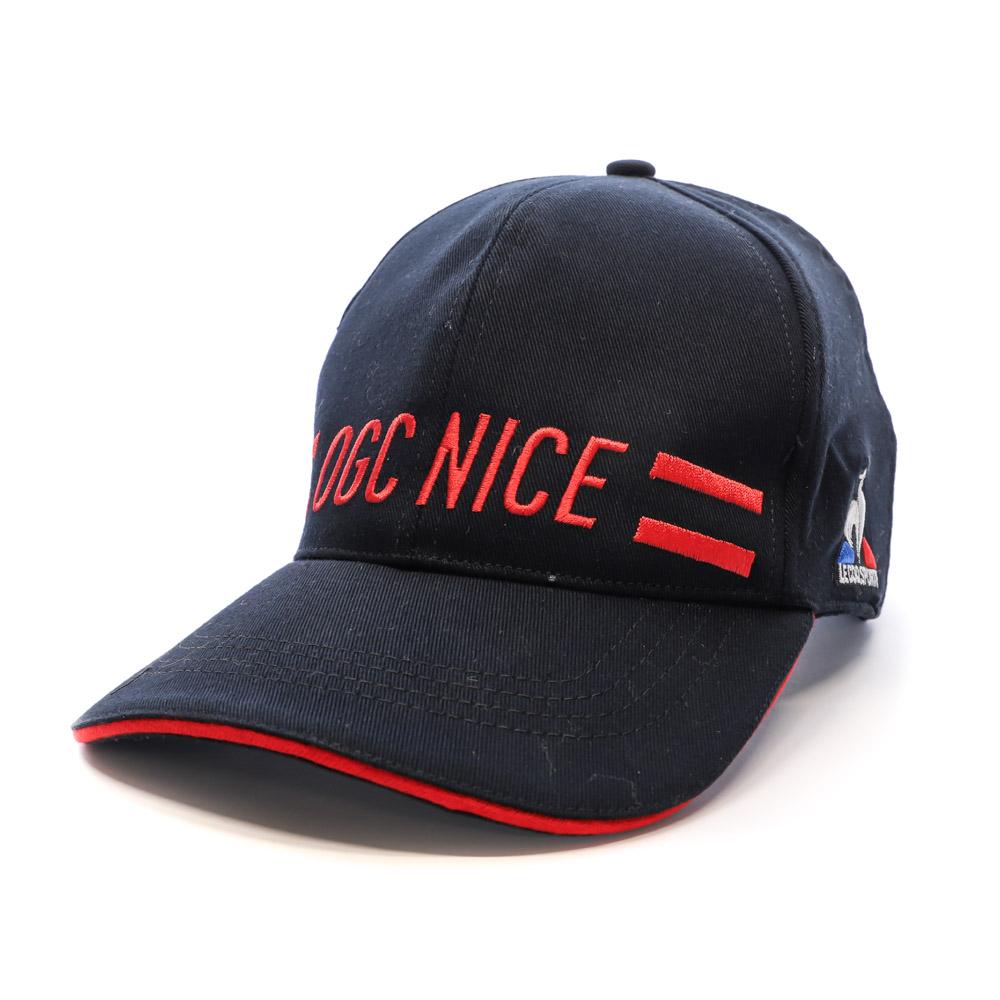 Le Coq Sportif Ogc Nice Casquette Noir Homme Le Coq Sportif Fanwear