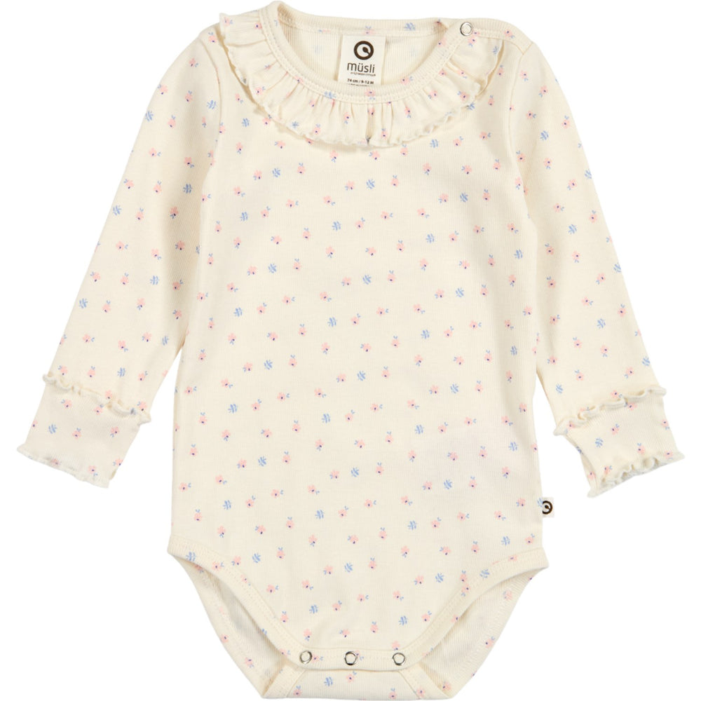 Køb Müsli Tofu/ Nectar/ Shell Blue Spring Flæse Krave L/S Body