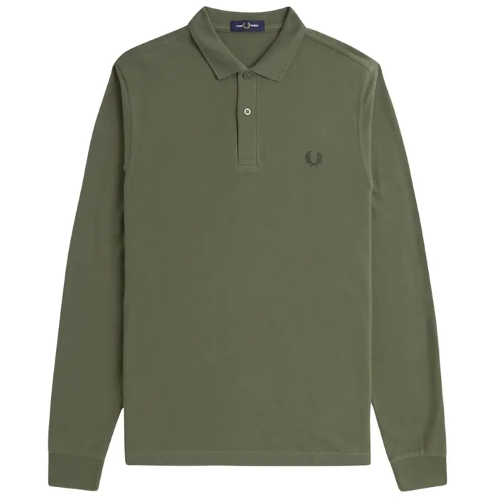 Fred Perry LS Plain Polo Heren