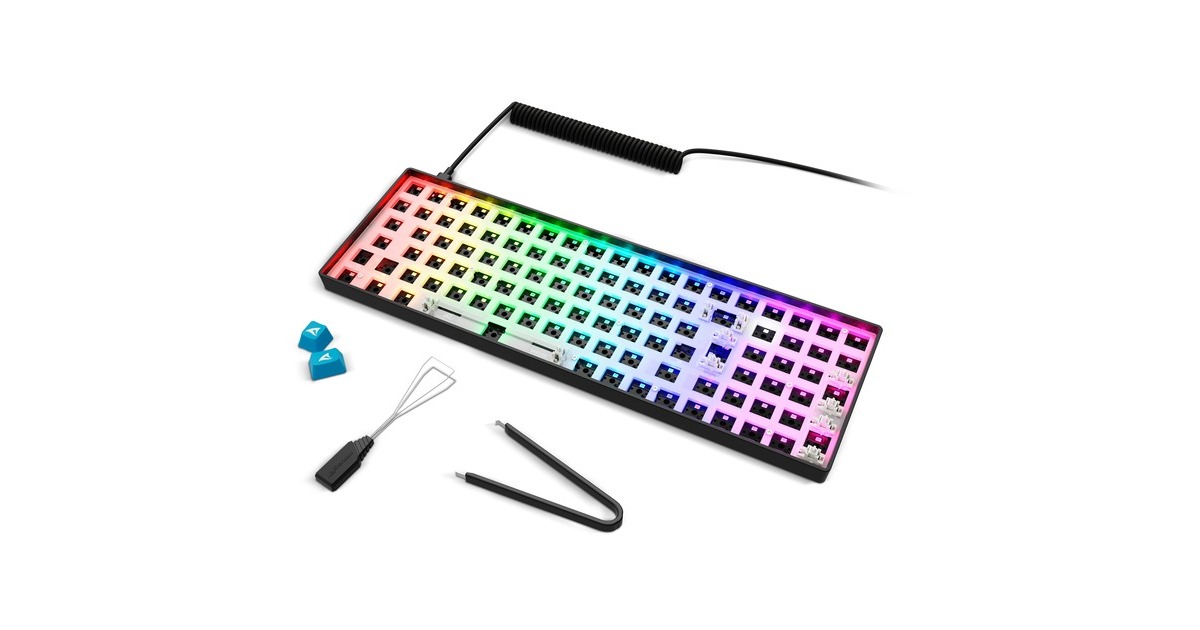 SharkoonSKILLER SGK50 S2 Barebone, gaming toetsenbord  (Zwart)