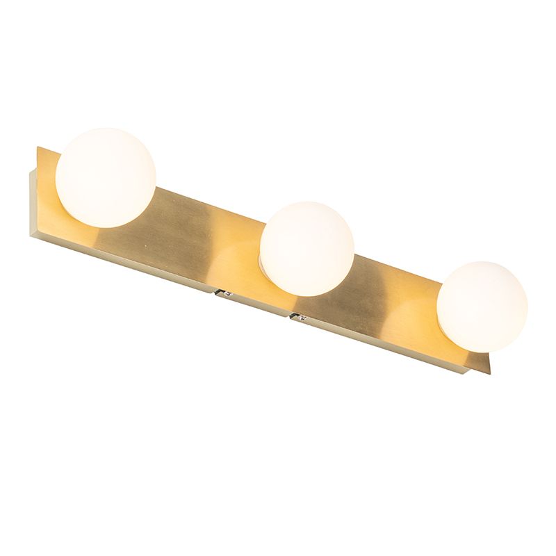 Moderne wandlamp goud 48 cm IP44 3-lichts - Cederic