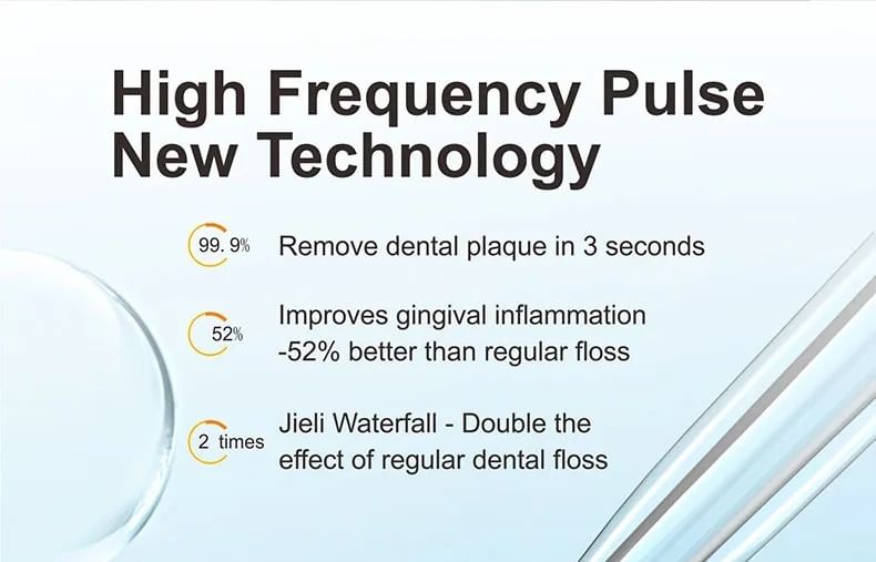HOMTEC - USB oplaadbare waterflosser