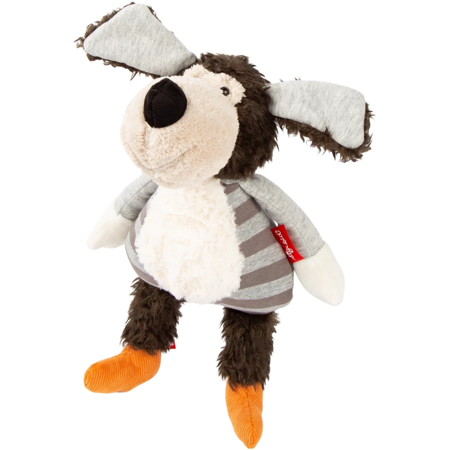 sigikid® Kuscheltier Hund Swetty Yellow braungrau