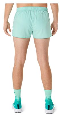 Short splité Asics Core Run Vert Homme