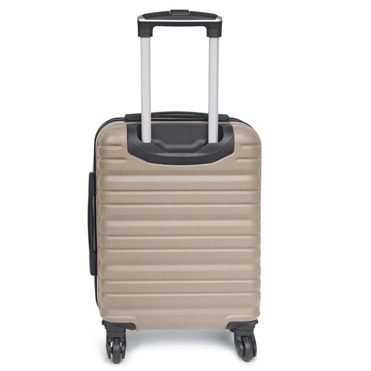 VALISE CABINE KINSTON CHAMPAGNE 50X36X20CM