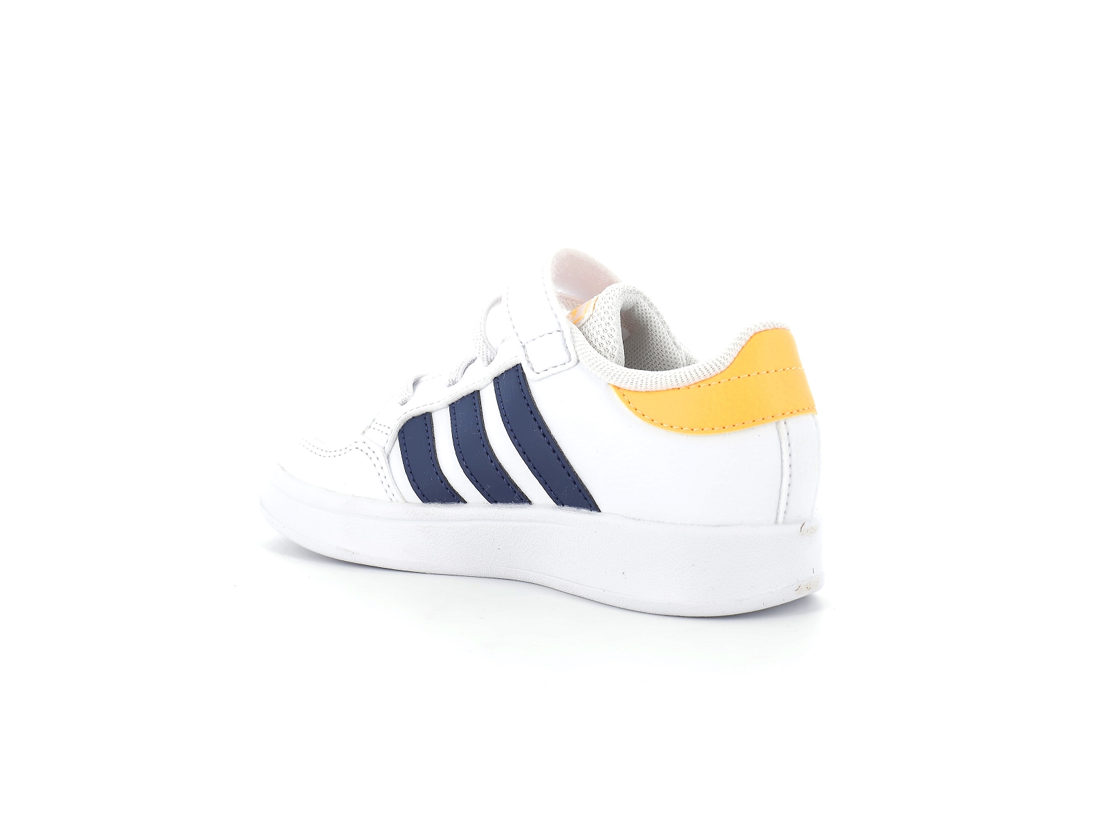 Adidas-GW2898 Synthétique Blanc-Jaune