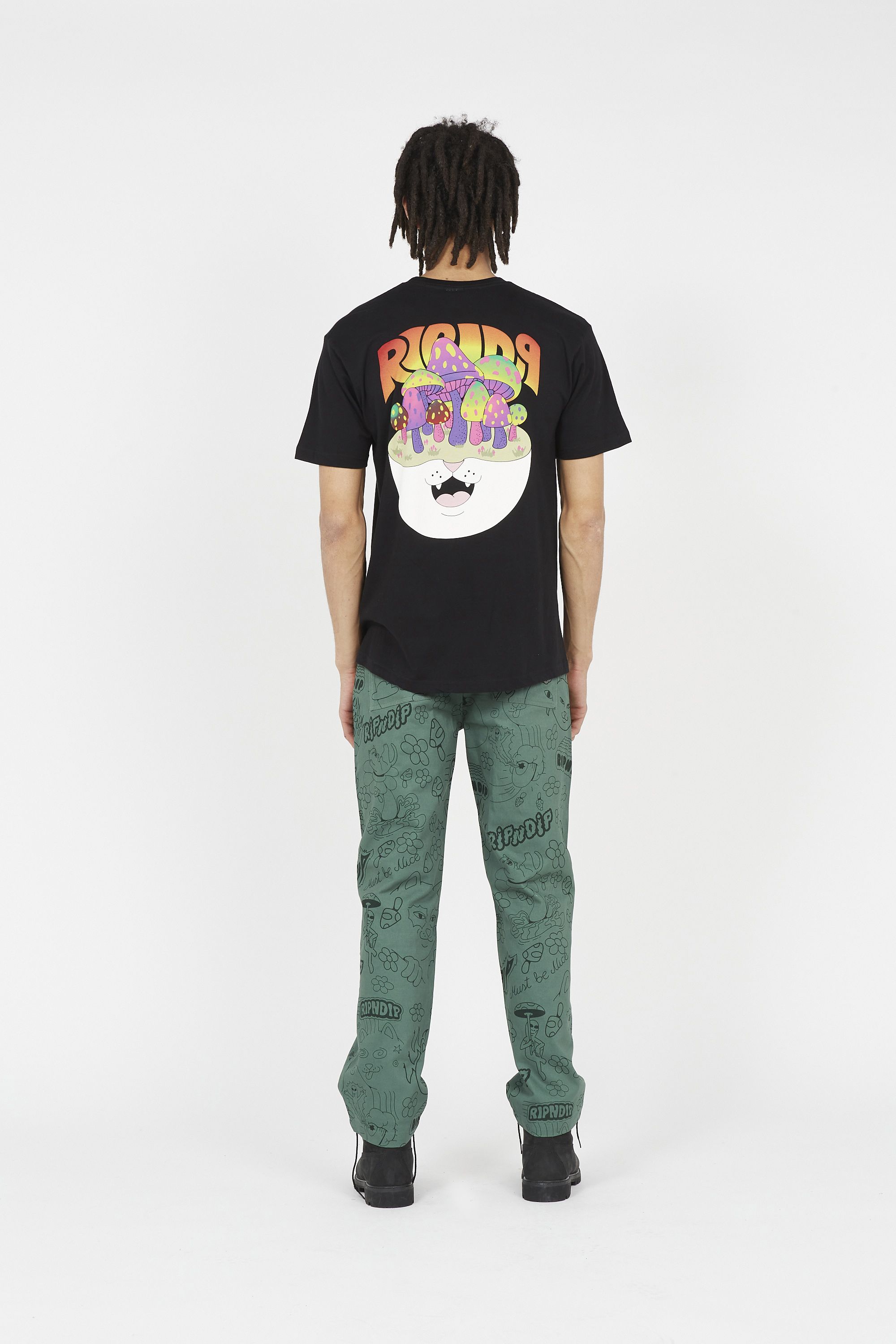 RIPNDIP T-shirt ZEN GARDEN Noir