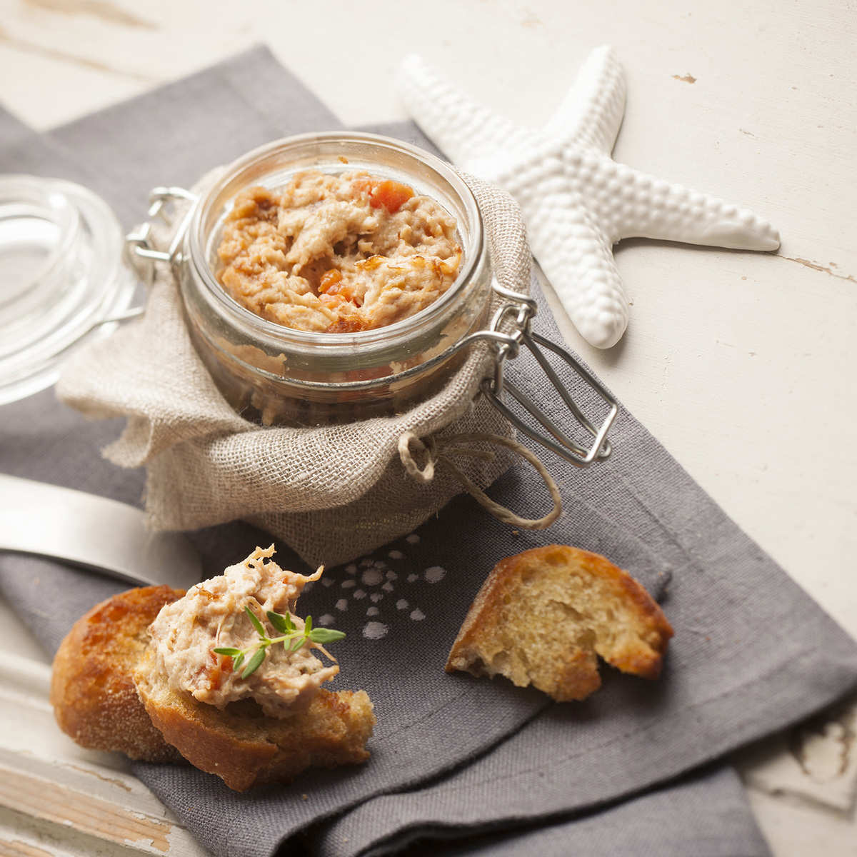 Rillettes de noix de Saint-Jacques