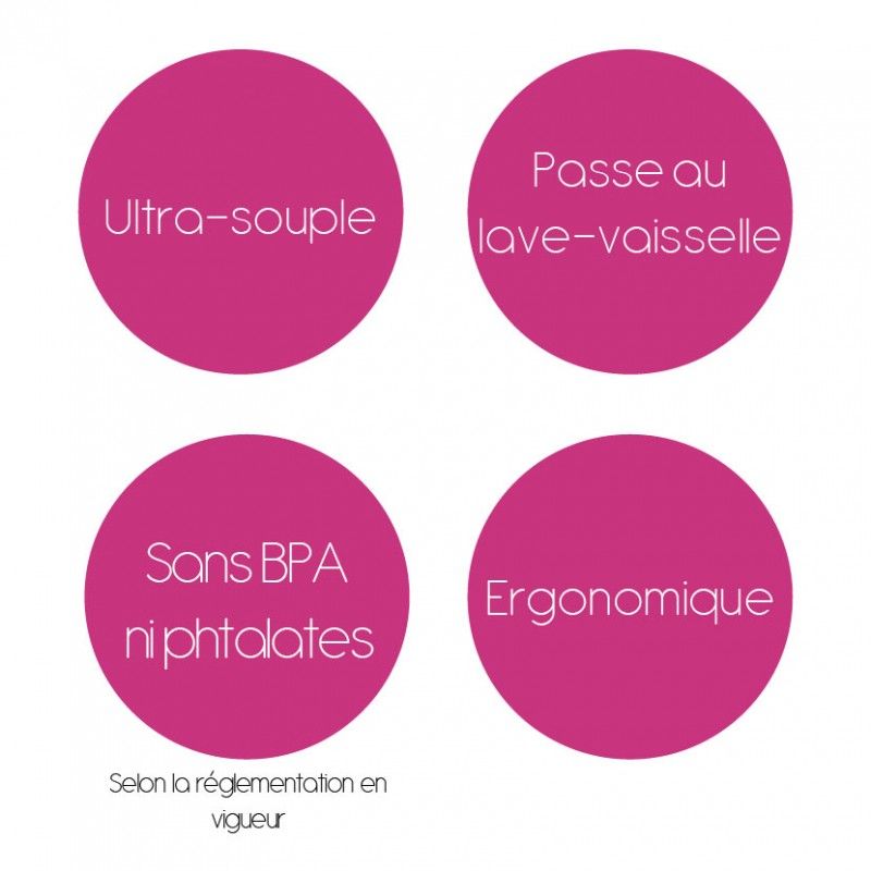 2 CUILLERES DOUCES - Rose clair