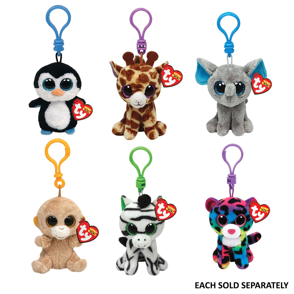 Ty Beanie Boo Haarspangen, sortiert, 8 cm