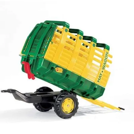 Rolly Toys Hay Wagon Heuwagen grün Einachser