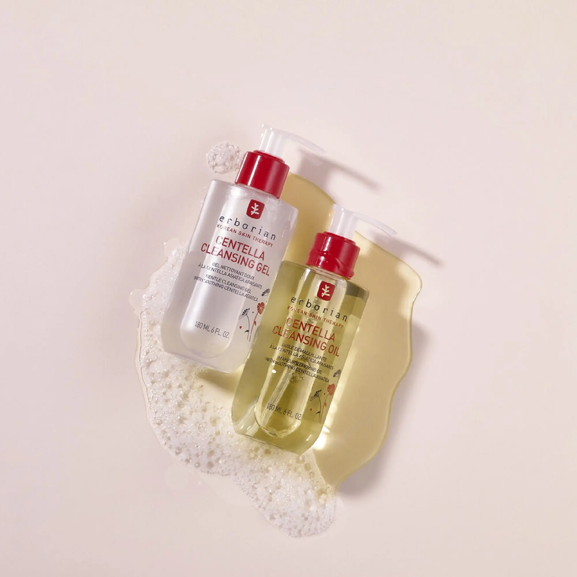 Erborian - Centella Cleansing Gel Gel Nettoyant Doux à la Centella Asiatica Apaisante- Visage