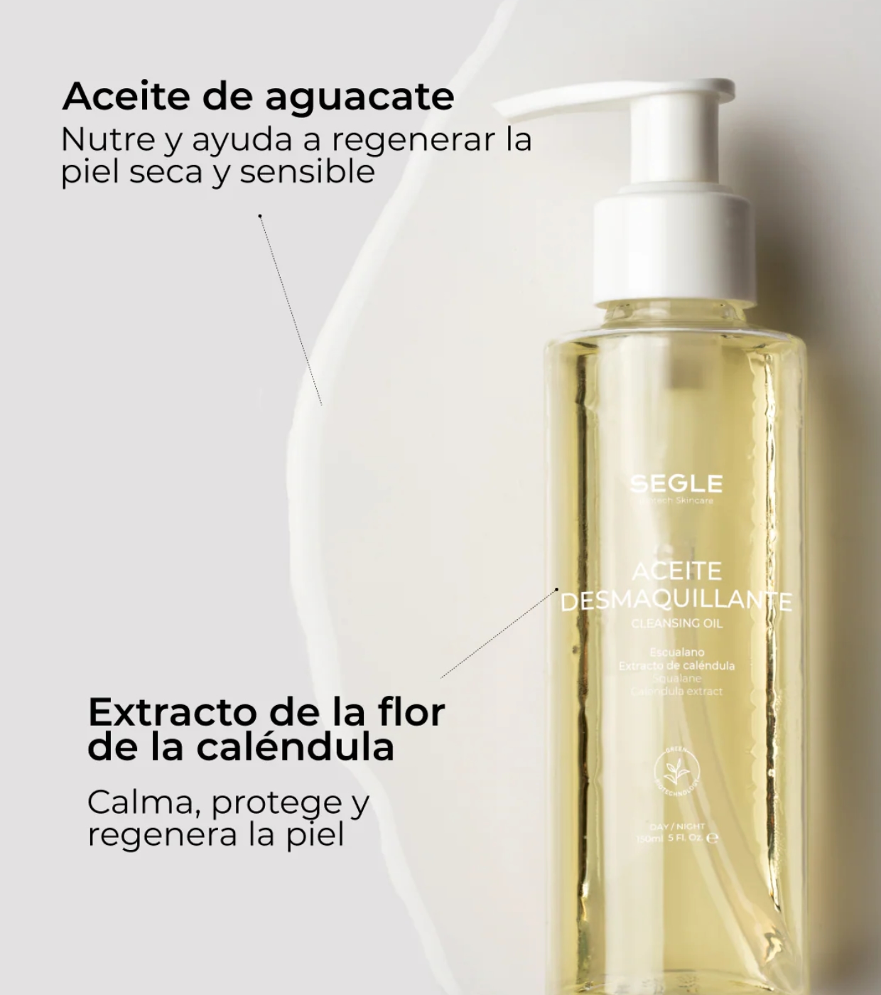 SEGLE - Óleo desmaquilhante