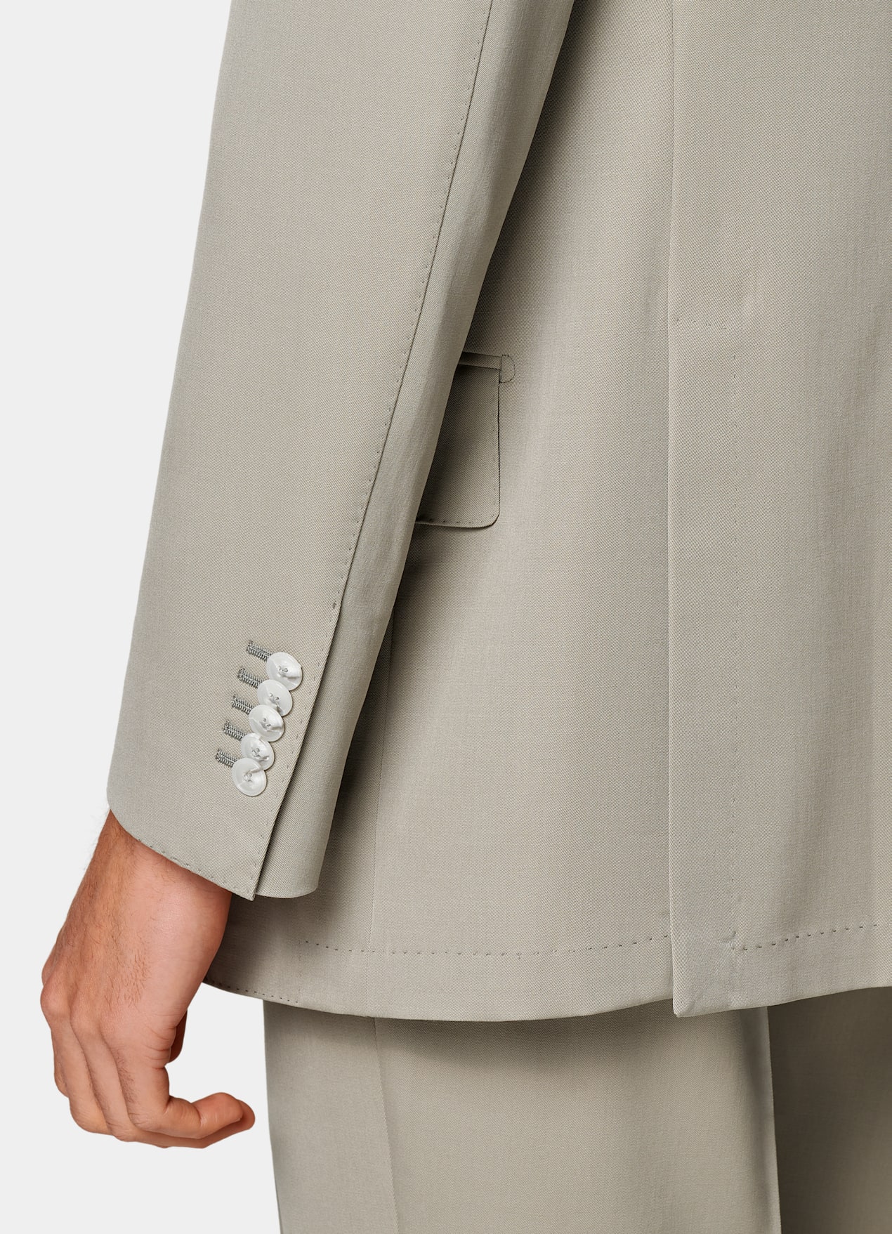 Costume Milano coupe Tailored vert clair
