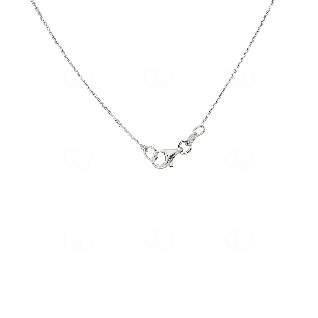 Collier mit Anhänger 750/18 K Tricolor mit Diamanten 0.12 ct H/si by CHRISTIAN