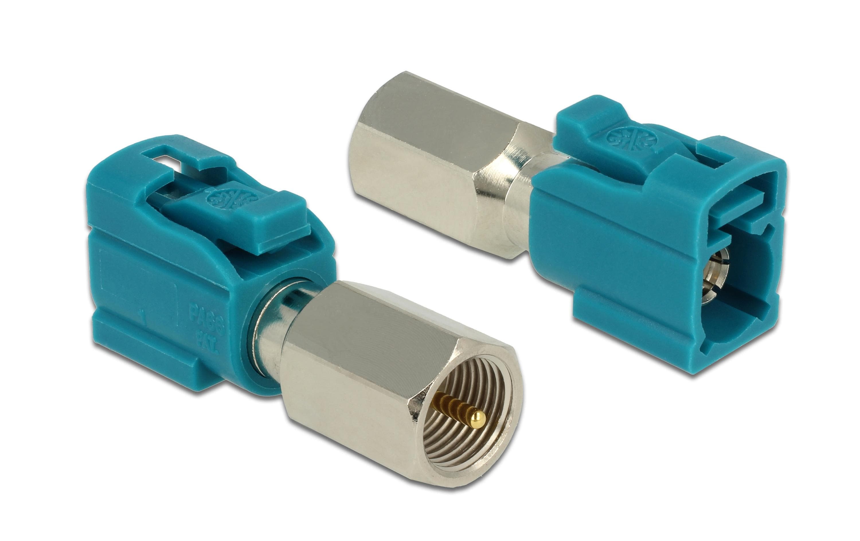 Antennenadapter FAKRA Z Buchse (f) - FME Stecker (m)Delock Adapter FAKRA Z Buchse > FME Stecker