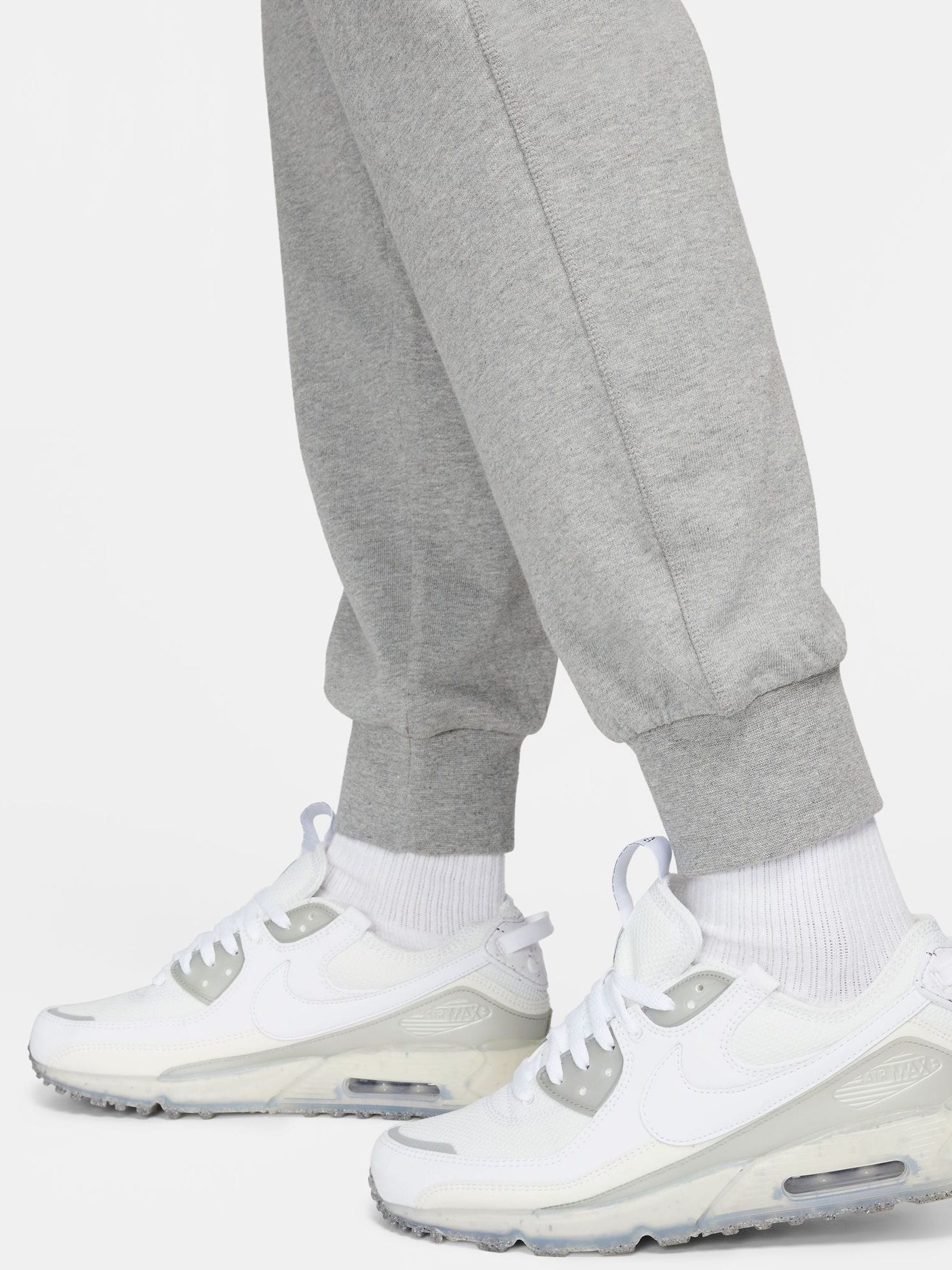 Donkergrijs - Nike Club joggingbroek van gebreide fleece 100% katoen