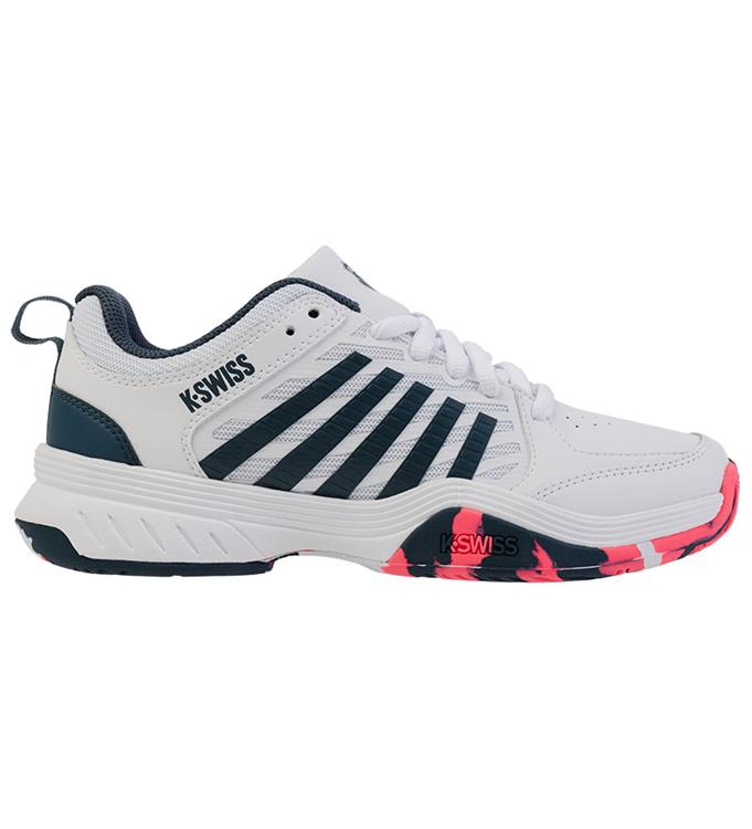 K-Swiss Court Express 2 84428129M WHITE-STARGAZER-NEON-BLAZE