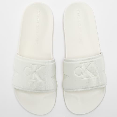 Claquettes Slide High Low Frequency 0661 Creamy White