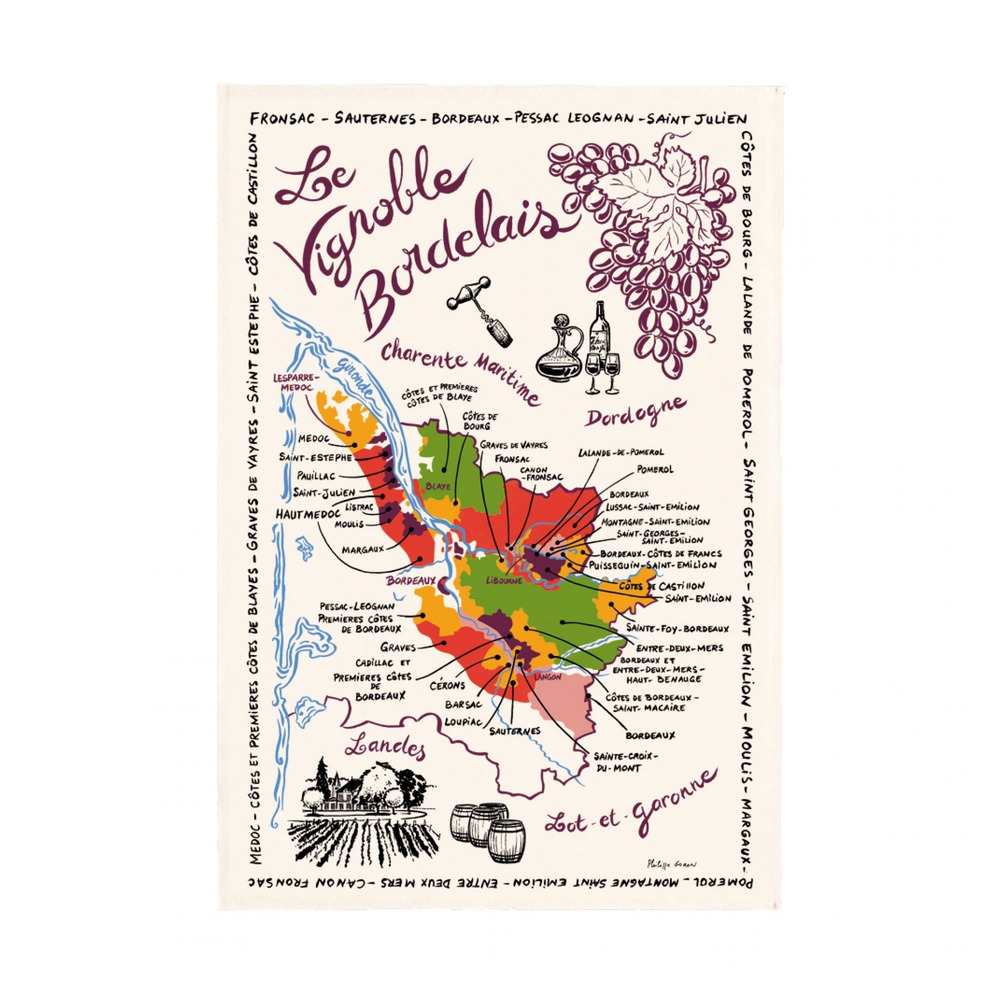 Torchon la carte des