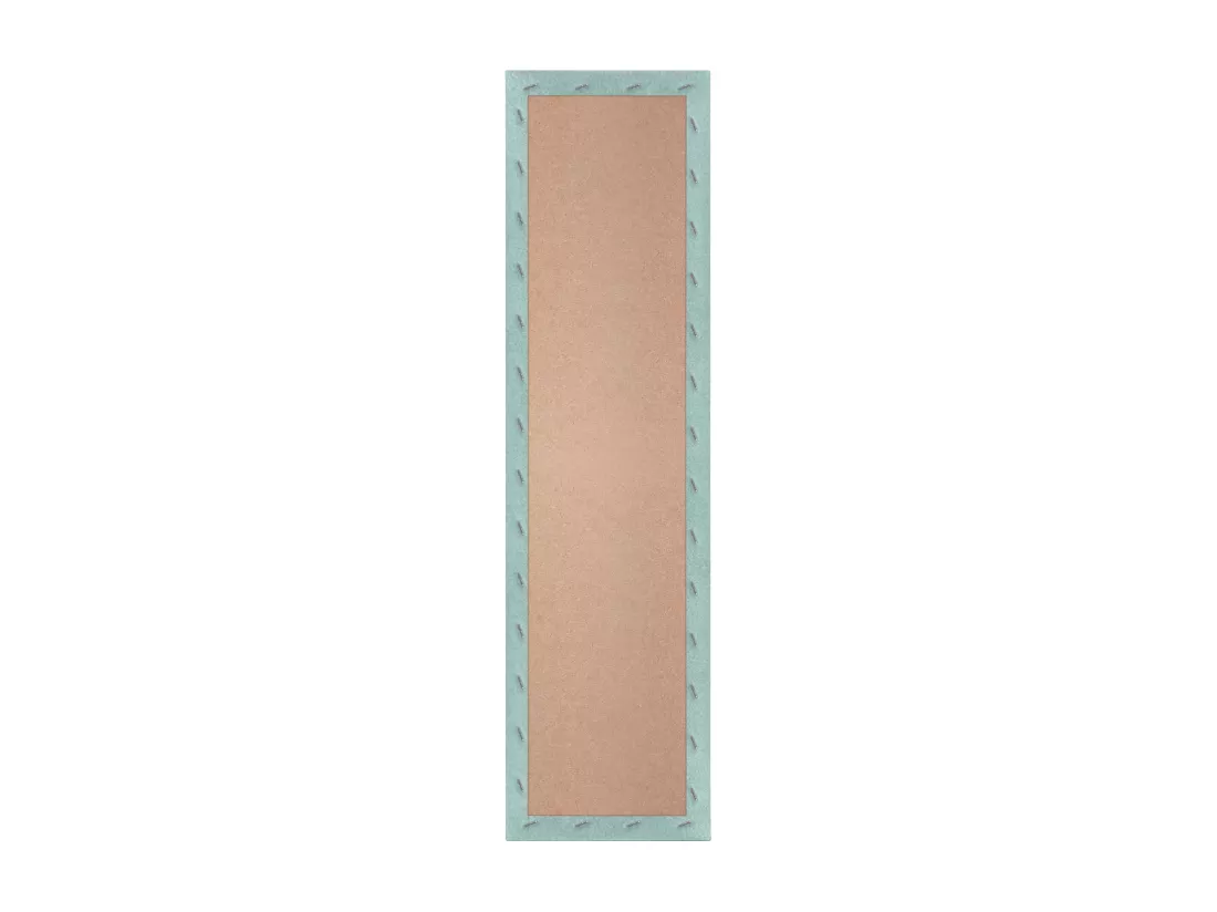 DHOME Lot de 1 Panneaux muraux en tissu auto-adhésifs Panneaux muraux absorbants acoustiques Protection contre les chocs (Vert aqua, 60x30cm, x1)