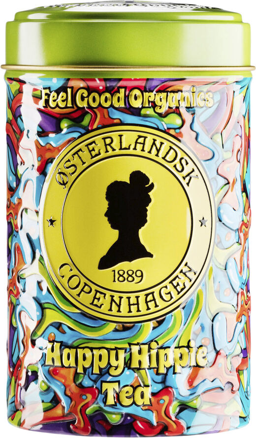 Østerlandsk Tehus Happy Hippie Tea Organic, 125g dåse No_color