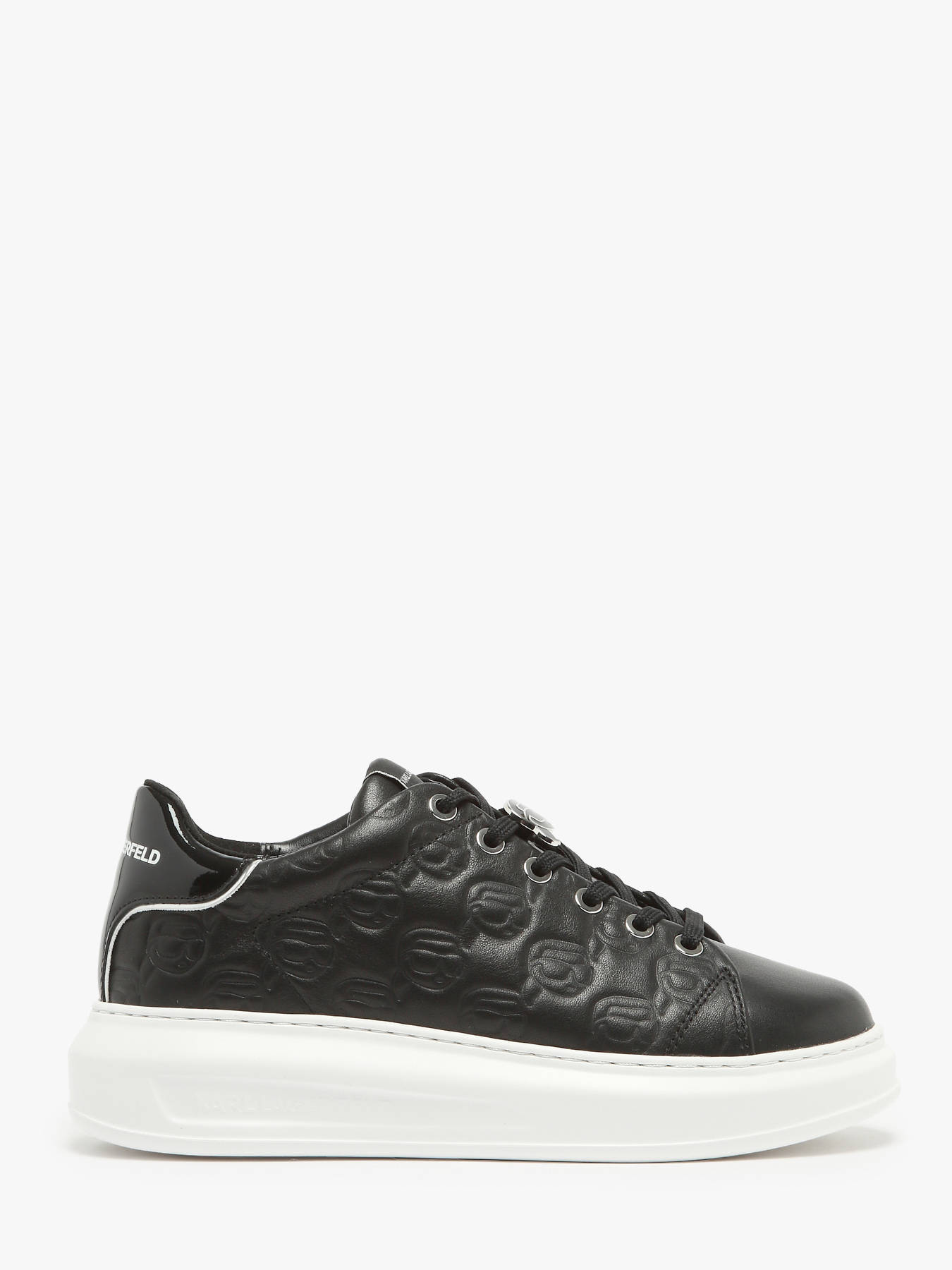 Sneakers Kapri Embossed en cuir KARL LAGERFELD