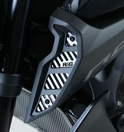 Pare-carter R&G Racing Grille de prise d'air inox