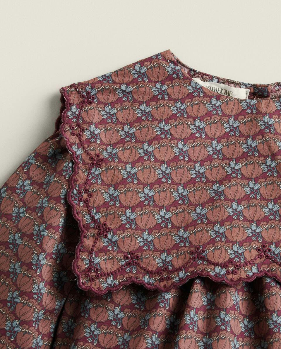 VESTIDO INFANTIL FEITO COM TECIDO LIBERTY