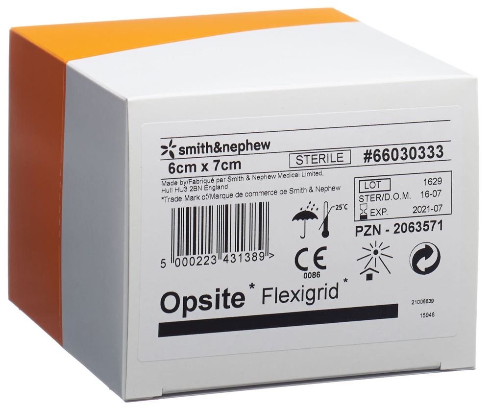 OPSITE Wundverband 6x7cm 5 Stk
