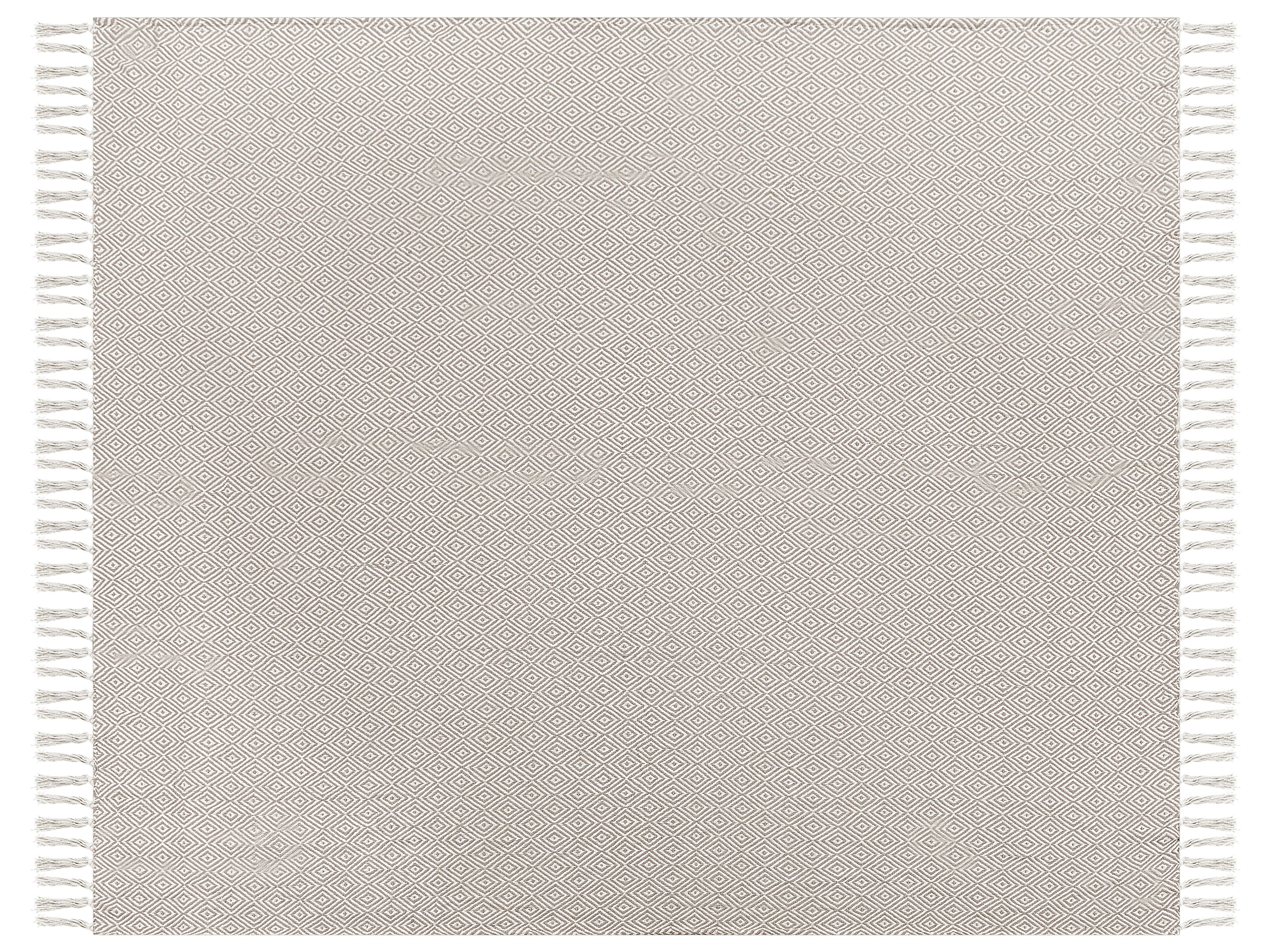 Sprei TOUTLI Katoen 220 x 240 cm Taupe