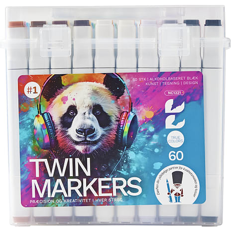 Danpen Twinmarkers 60 stk