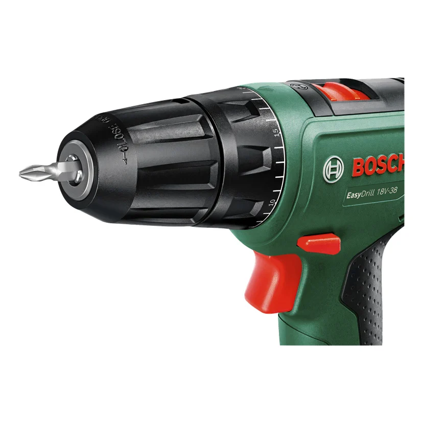 Drill med batteri og lader 38 Nm 18 V 2,0 Ah