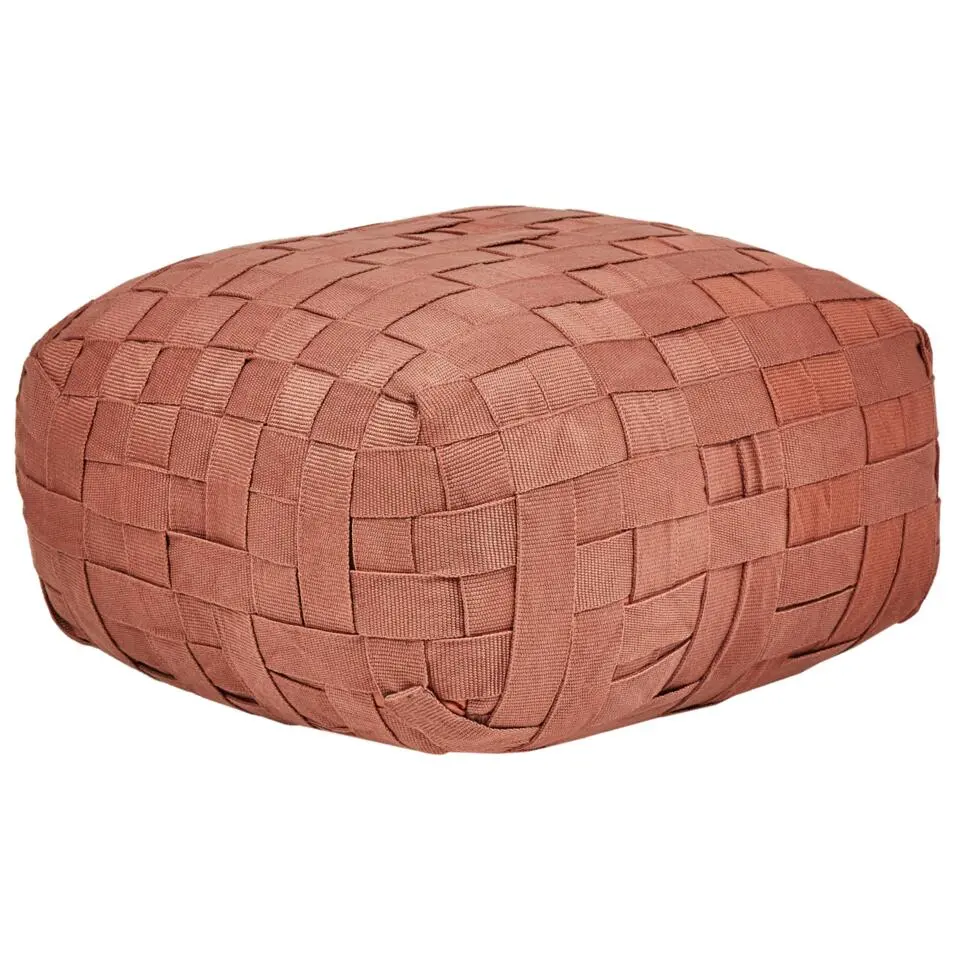BODLA - Buitenpoef - Lichtrood - 50 x 50 cm - Synthetisch materiaal