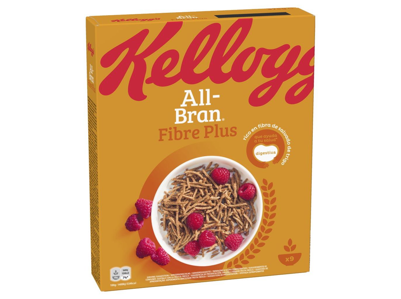 CEREAIS KELLOGG'S ALL BRAN PLUS 375G