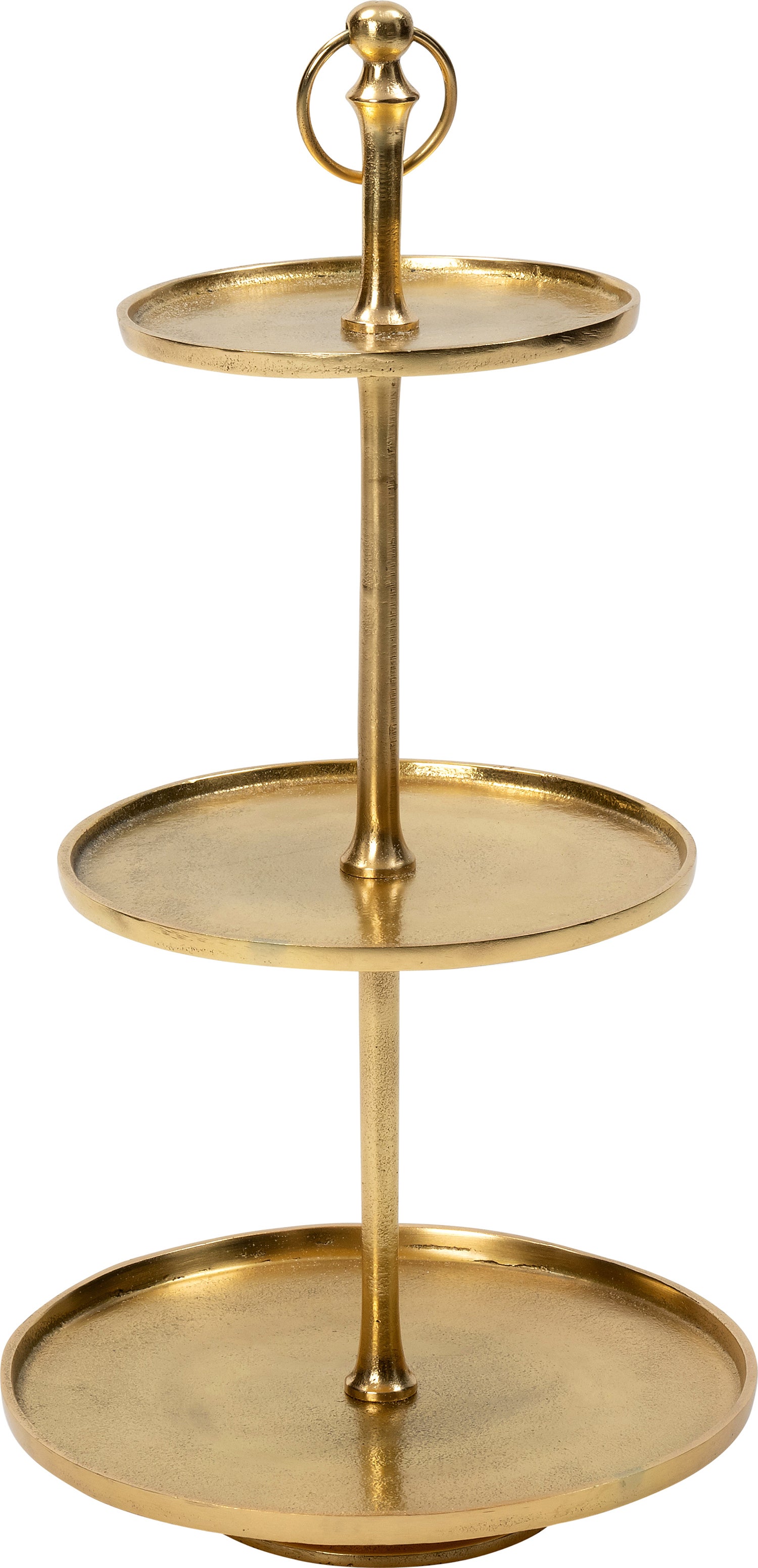 Intratuin etagère Ute goud D 30 H 62 cm