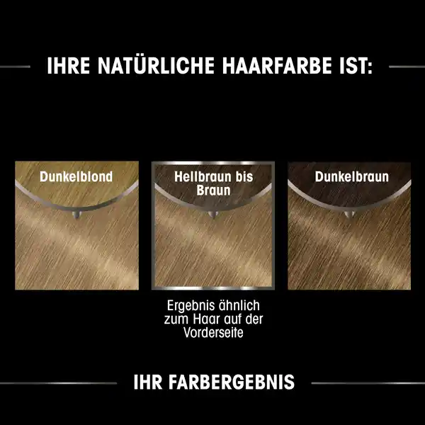Dauerhafte Haarfarbe Coloration 7.0 Mittelblond