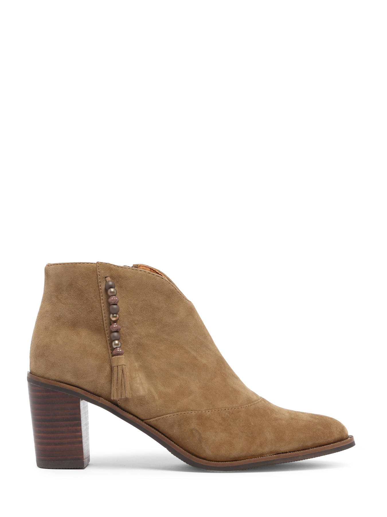 Bottines  talon Natax en cuir MAM'ZELLE
