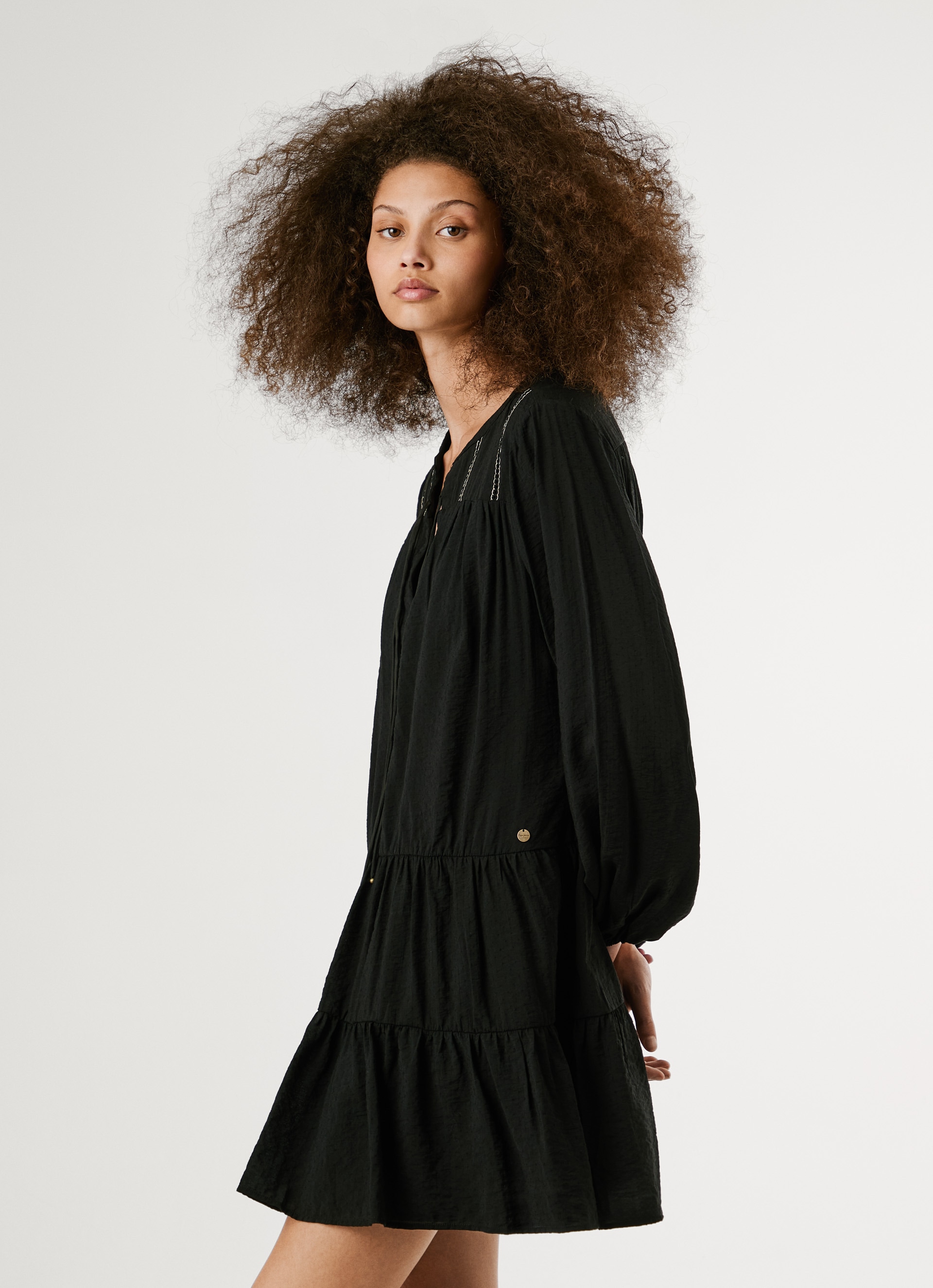 Pepe Jeans Tunikakleid »PAULE DRESS« mit Stufenschnitt