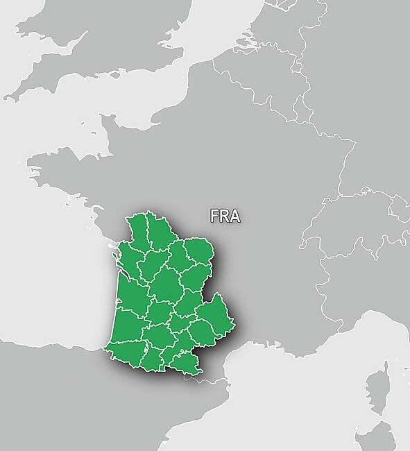 GARMIN - CARTOGRAPHIE TOPO FRANCE V6 PRO SUD-OUEST