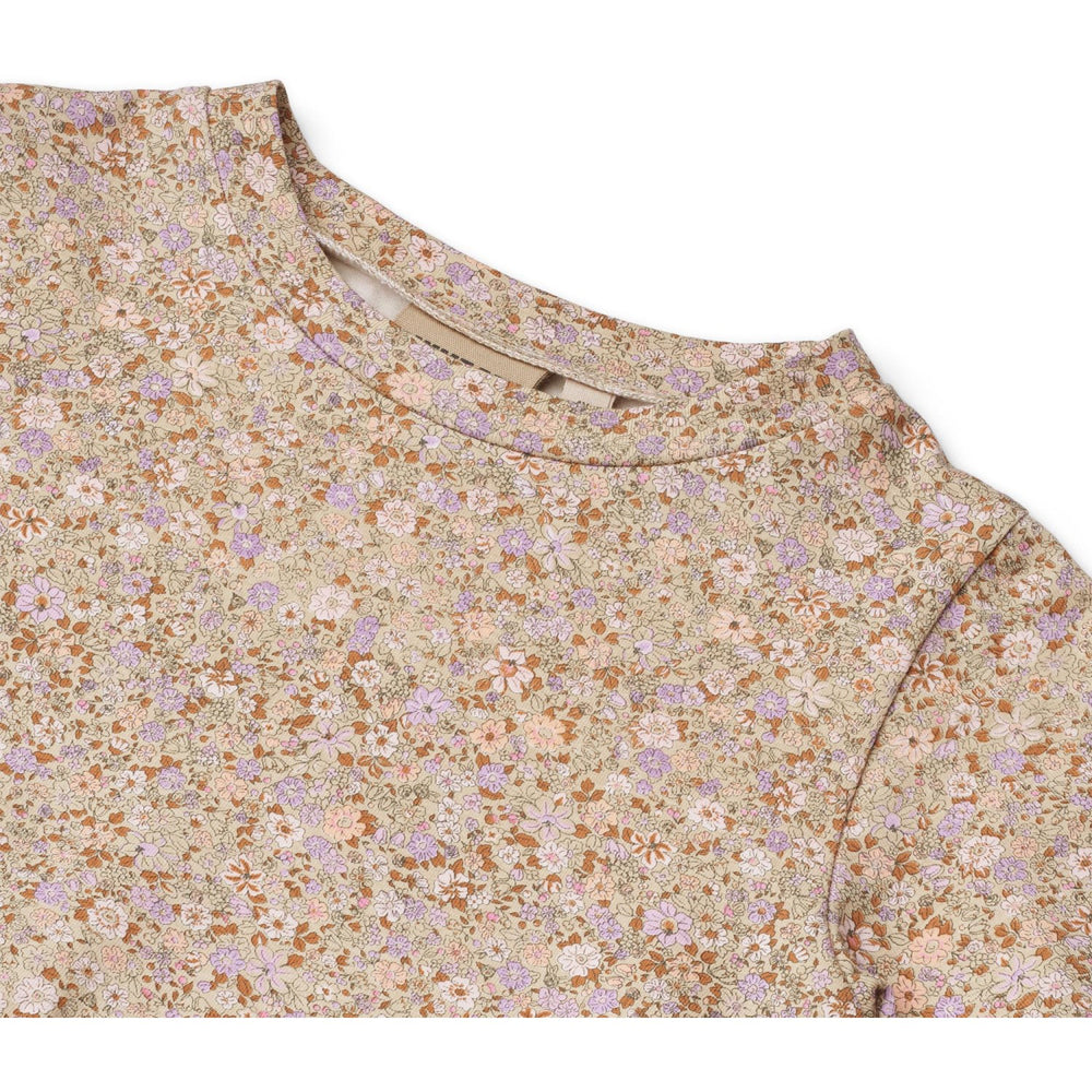 Køb Wheat Lilac Flower Meadow Jersey Kjole S/S Anna
