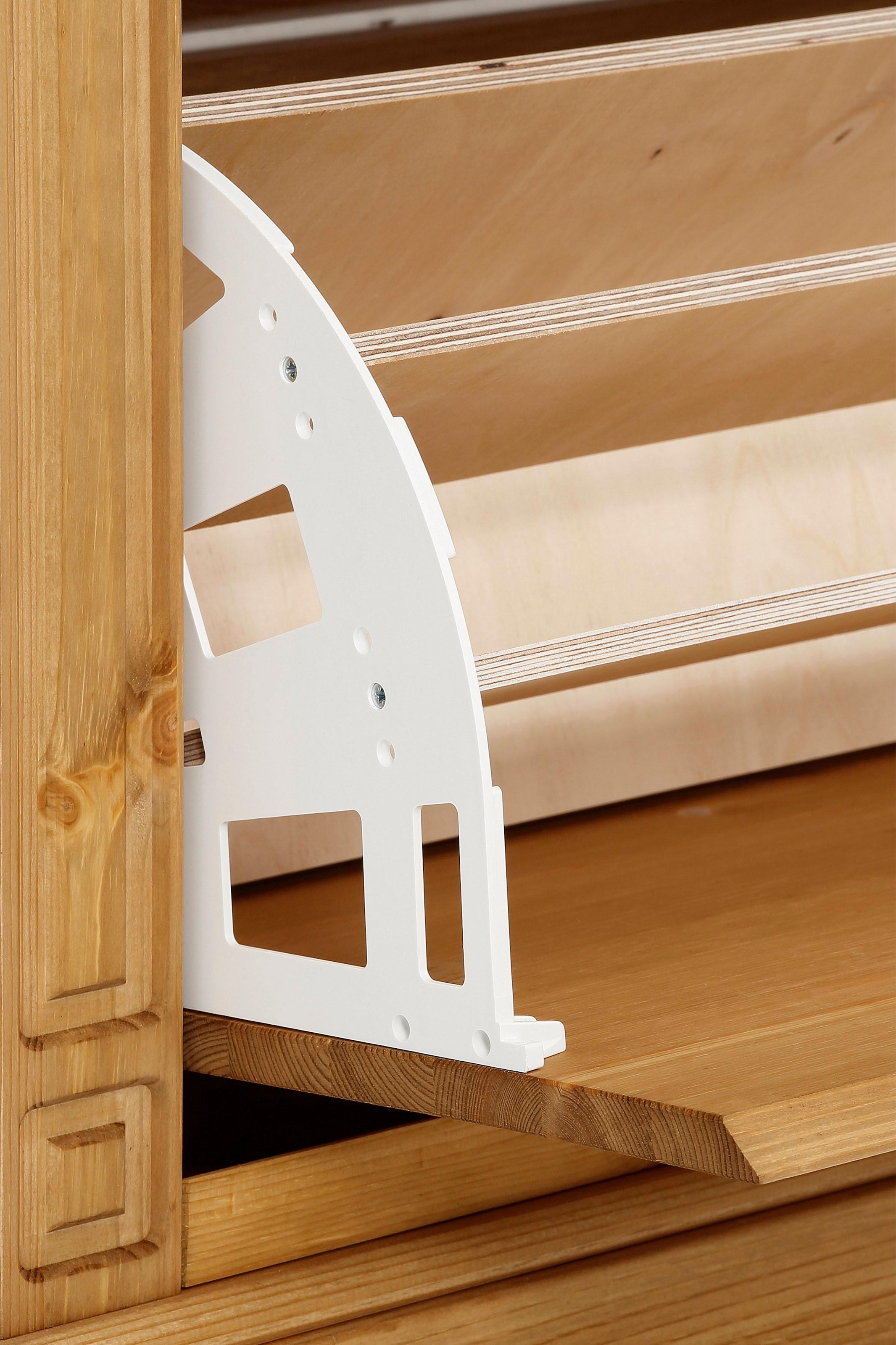 Home affaire Schuhkommode »Vinales« Breite 96 cm aus massiver Kiefer